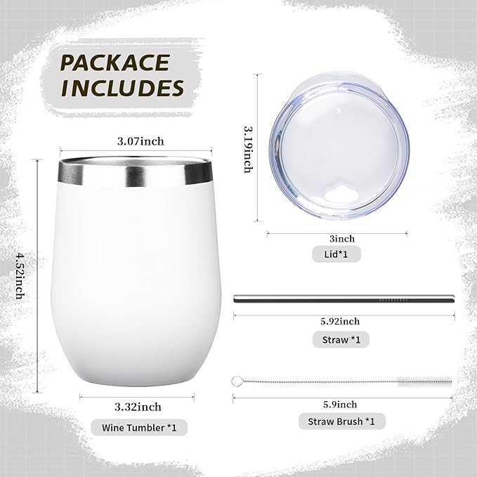12oz Stemless Wine Tumbler - Image 5