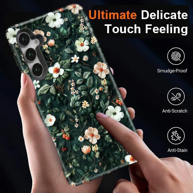 Compatible for Samsung Galaxy S25 Plus 5G Case, Dual Layer Heavy Duty 2 in 1 - Image 7