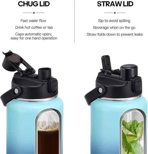 64oz Half Gallon Insulated Water Bottle - Image 2