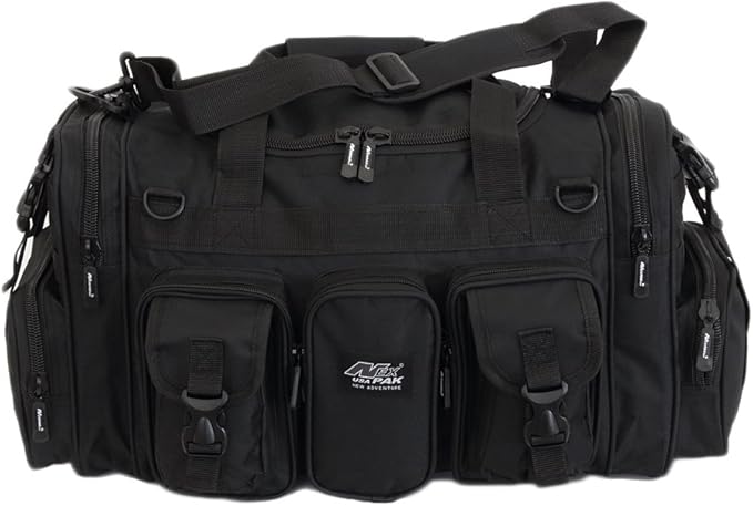 NPUSA Mens Large 22" Inch Black Duffel Duffle Military Molle Tactical Gear - Image 3