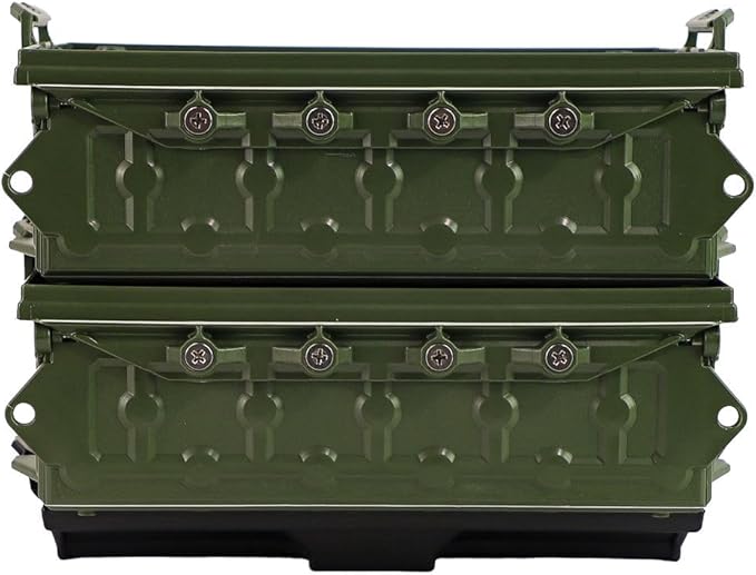 YakAttack TracPak Combo Kit – Ranger Grey | 2 Stackable Storage Boxes + Quick - Image 5