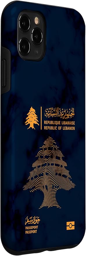 Lebanon, Lebanon Passport, Lebanon Flag, Lebanon map. Case - Image 3