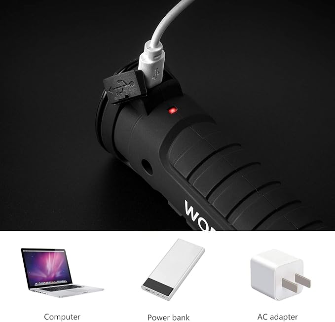 Lmaytech Tool Gifts for Men 2Pack Rechargeable LED Work Lights - Image 6