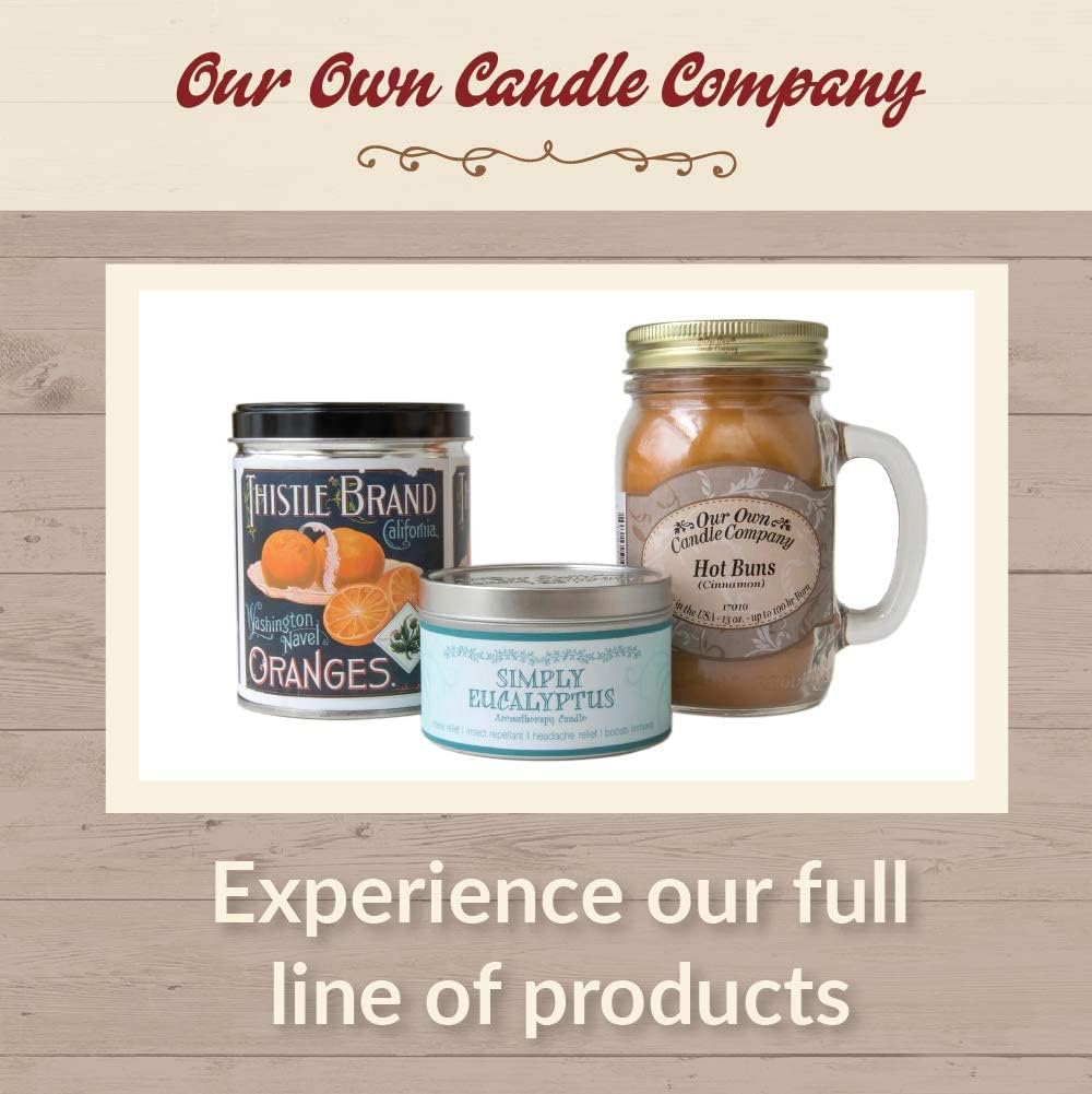 Our Own Candle Company Premium Wax Melt, Hot Buns, 6 Cubes, 2.4 oz (4 Pack)