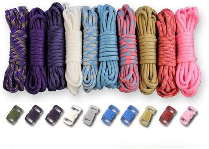 Paracord Planet 550lb Type III Paracord Combo Crafting Kits by ParacordPlanet