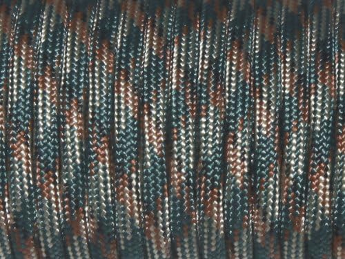7 Strand Core 550lb Paracord Parachute Cord Lanyard Mil Spec Type III-100ft) by Unknown