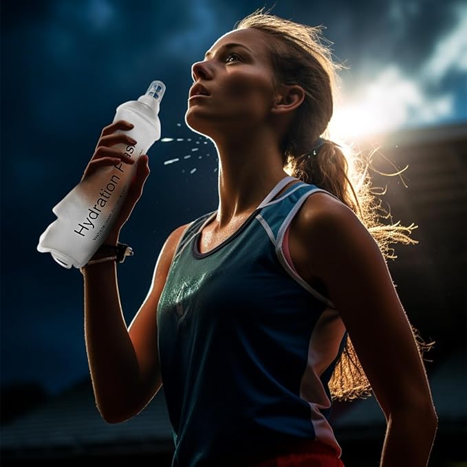 WILDREEDS 250ml Soft Flask, TPU Collapsible Soft Water Bottle - Image 5