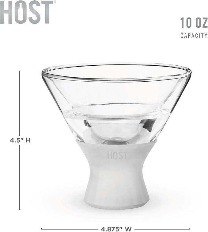 Host Stemless Martini Glasses, Cocktail Glasses, Double Walled Insulated - Image 4