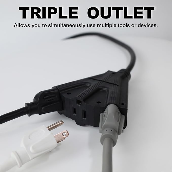 EP 2 Pack 6 Ft Outdoor Extension Cord - Image 5