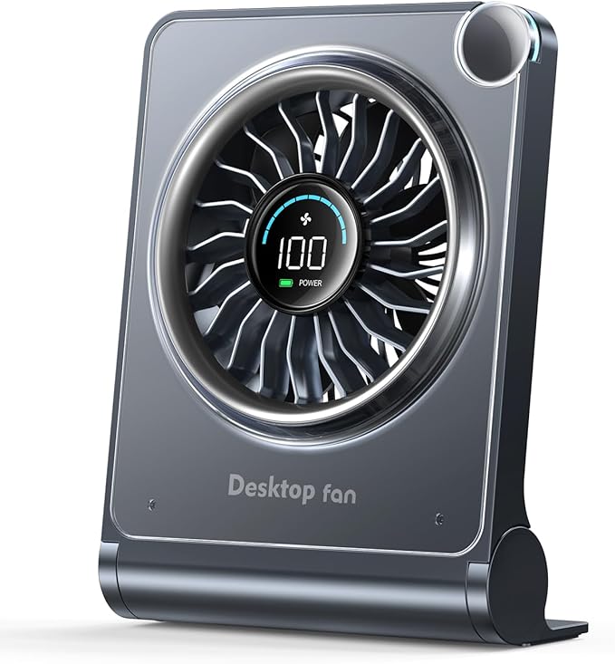 Small Desk Fan, Quiet Portable Table Fan by Unknown
