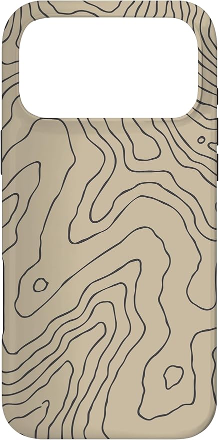 Coyote Country Guide Lines Topographical Contour Map Case by Unknown