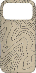 Coyote Country Guide Lines Topographical Contour Map Case by Unknown