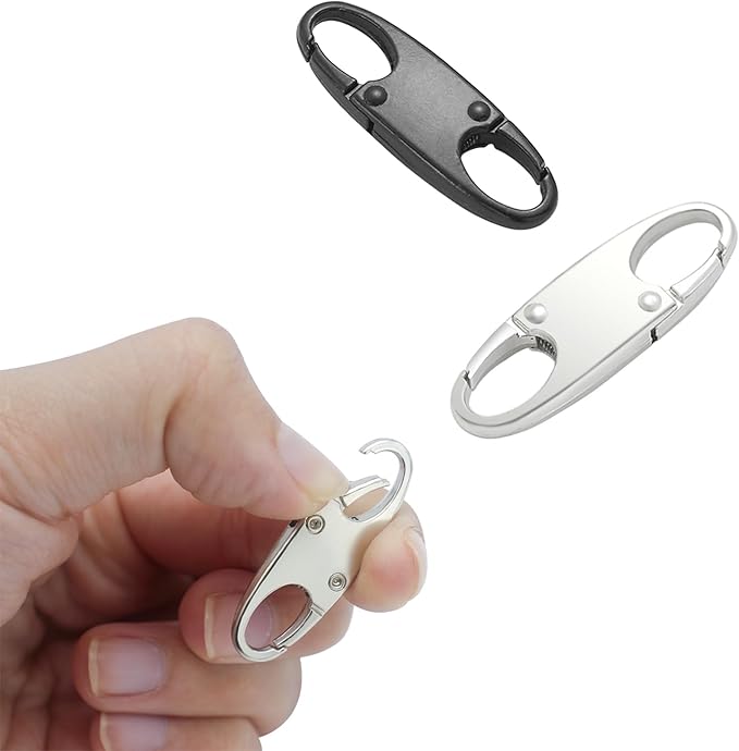 Small Carabiner Clip, Zipper Clip, Small Carabiner| Mini Carabiner, ZipperPull - Image 4