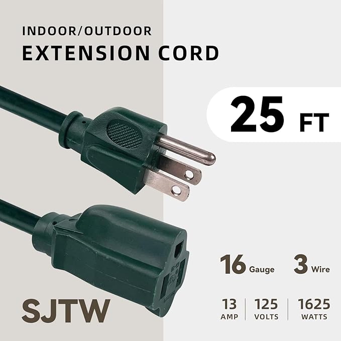 25ft Outdoor Extension Cord - Image 2