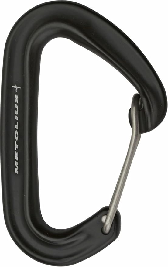 Mini II D-Shape Carabiner by TAHR Equipment by Metolius