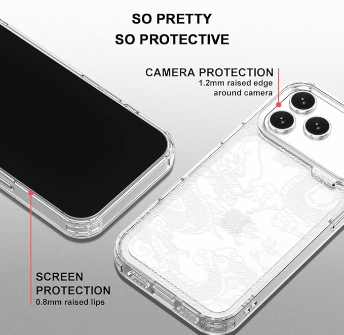 MOSNOVO for iPhone 17 Pro Max Case | Military Grade 6.6ft Drop Tested | Camera - Image 4