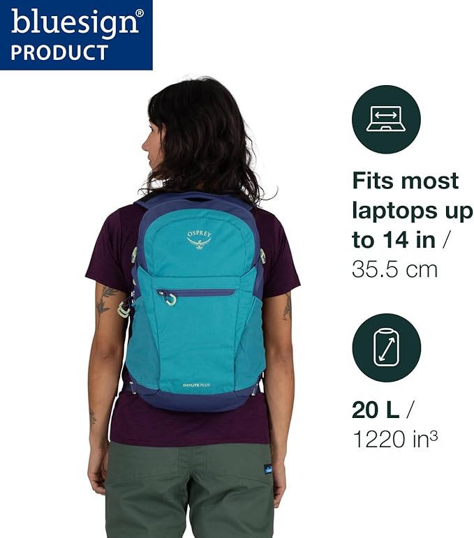 Osprey Daylite Plus Commuter Backpack – Lightweight, Everyday Pack - Image 2