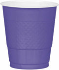Premium New Purple Plastic Cups - 12 oz - Bold by AmscanPartySupplies