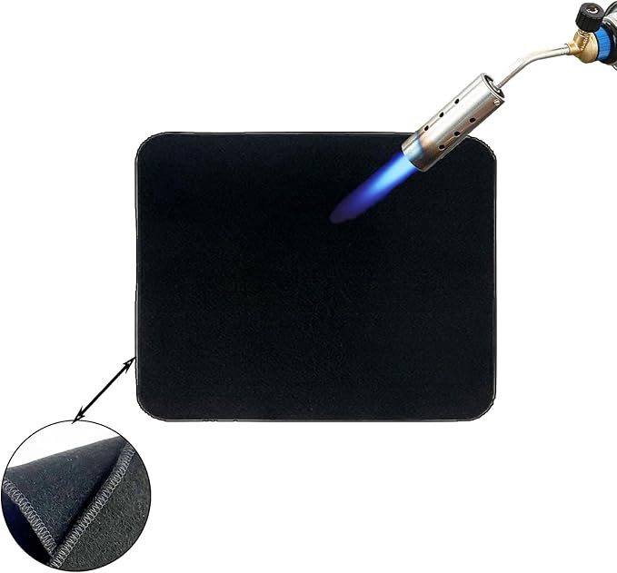 23.6" × 31.5" Welding Fireproof Blanket Large Flame Retardant Pad Outdoor by RUNGEASINI