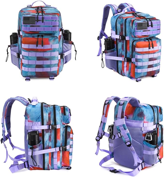 45L Tactical Backpack for Men Women, Military Assault Pack - Image 4