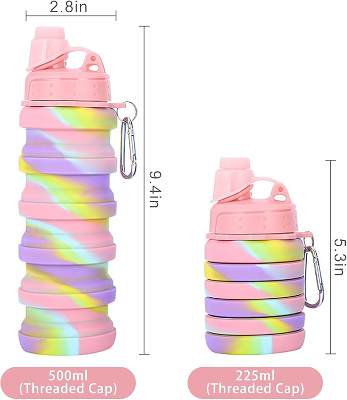 Collapsible Water Bottles Travel water bottle Sports Portable Sport Water - Image 5