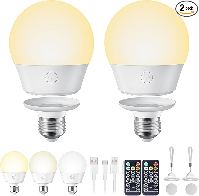 Brightown E26 Rechargeable Light Bulb by Brightown