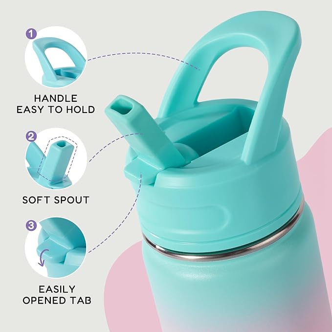 Fijinhom 12oz Kids Water Bottle - Image 4