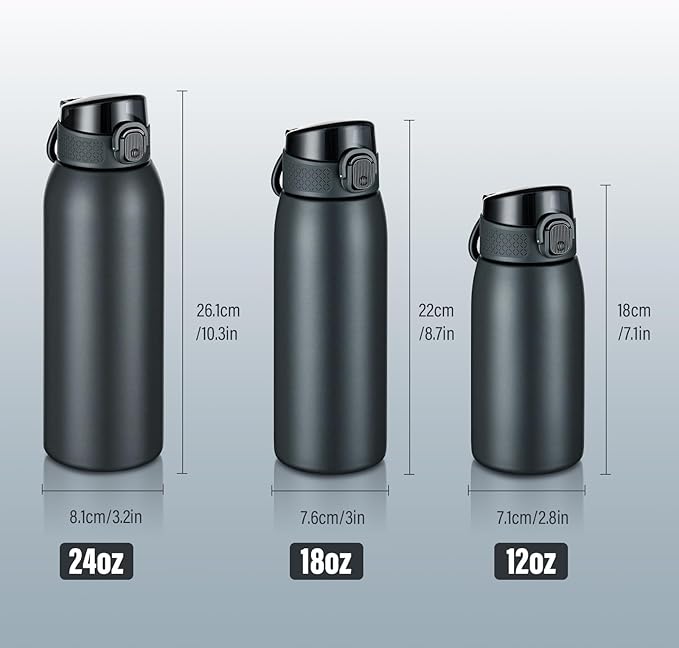 Insulated Water Bottle 24 oz - Image 7