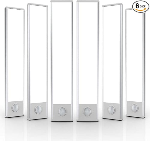 6 Pack Under Cabinet Lights Wireless, 32 LED Motion Sensor Light Indoor by AVEVA