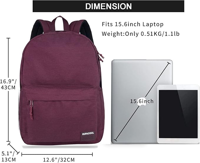 SUPACOOL Casual Laptop Backpack - Image 4