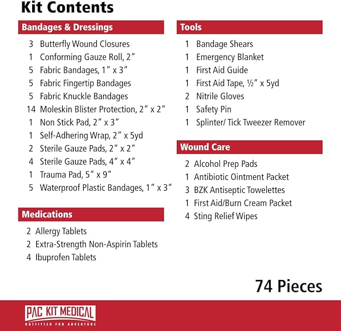 Pac-Kit Trailblazer 2 Outdoor First Aid Kit - Image 3