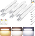 12" Ultra-Thin Under Cabinet Lighting Wireless, Aluminum Alloy Under Counter by Skairipa