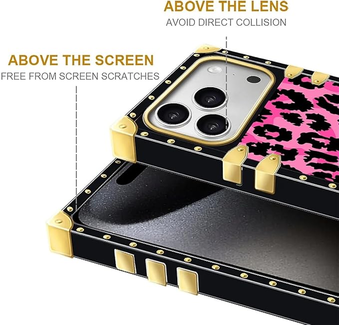 for iPhone 17 Pro Case Luxury Golden Decoration - Image 7
