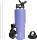 HYDROWION Water Bottle Stainless Steel, Vacuum Insulated Leak Proof Tumbler 32oz by HYDROWION