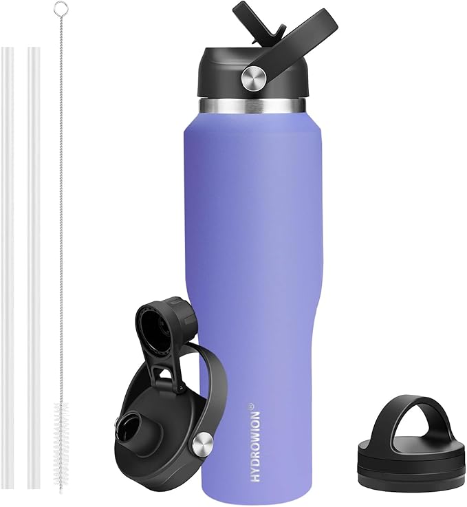 HYDROWION 40 oz Insulated Water Bottle by HYDROWION
