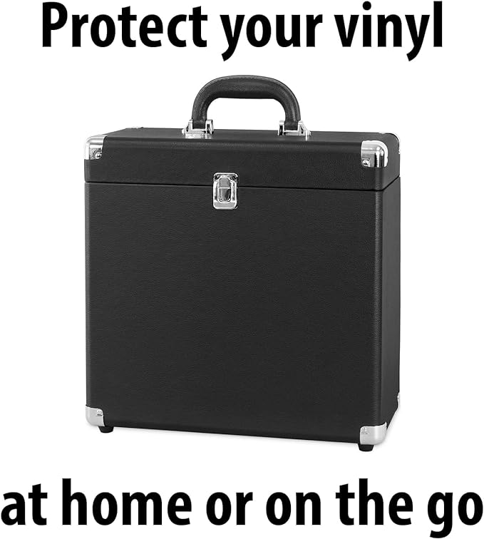 Victrola Collector – Record Storage Case – Holds 30+ Vinyl Turntable Records - Image 3