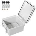 MAKERELE Small Electrical Junction Box Outdoor Weatherproof Gray Shell and IP67 by MAKERELE