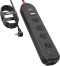 Outdoor Power Strip Weatherproof, 7-in-1 Surge Protector by ZZJPowerStrip