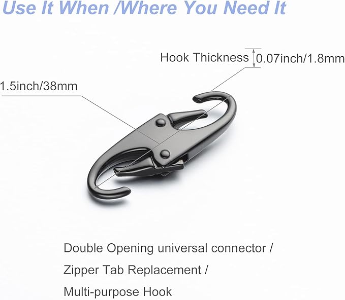 Zpsolution Double Small Carabiner Clips - Image 2