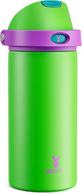 18 oz Kids Water Bottle for School: Meoky 18 oz Stainless Steel Insulated Water by MEOKY