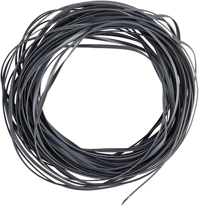 GORGECRAFT 30m*5mm Rattan Weaving Wicker Outdoor Wicker Repair Kit Dark Gray by GORGECRAFT
