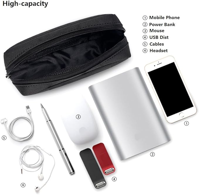 Universal Electronics/Accessories Soft Carrying Case Bag, Durable & Light-weight - Image 4