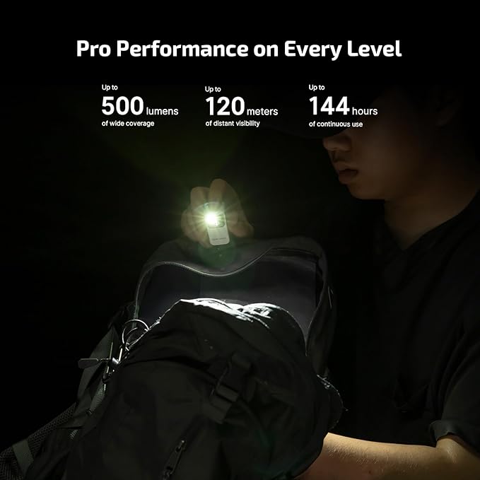 OLIGHT Oclip Pro EDC Flashlight Clip-on Light, Rechargeable 500 Lumens - Image 7