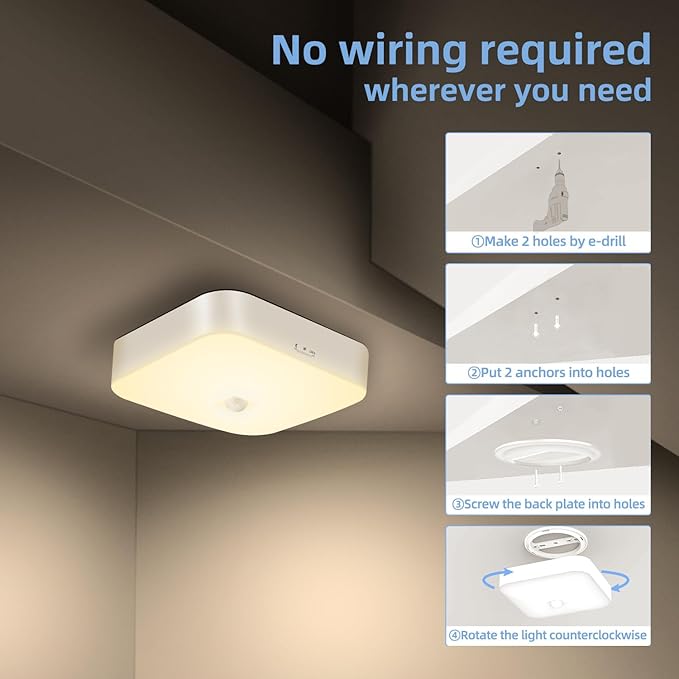 WhitePoplar Wireless Motion Sensor Light - Image 6