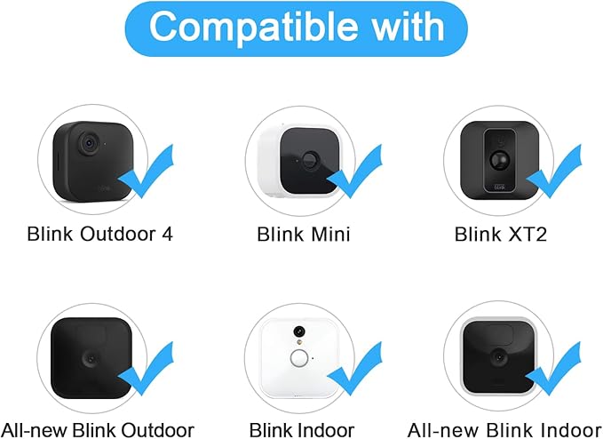2 Pack Wall Mount for All-New Blink Outdoor & Blink XT / XT2, Mini Camera - Image 2