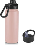 VEGOND 32 oz Insulated Water Bottle Stainless Steel Metal Water Bottles by VEGOND