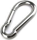 Large Carabiner Clip, 5-1/2 Inch Heavy Duty Stainless Steel Spring Snap Hook by KANSPHY