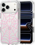 MOSNOVO for iPhone 17 Pro Max Case, Shockproof Military-Grade Protection 6.6ft by Mosnovo