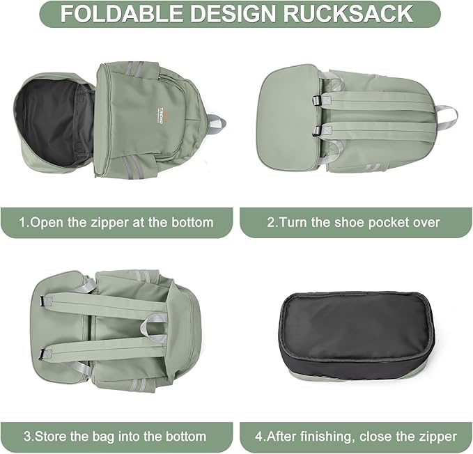 coofay Gym Backpack For Women Waterproof Sports Backpack - Image 9
