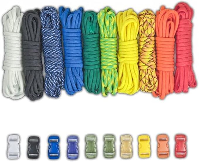 Paracord Planet 550lb Type III Paracord Combo Crafting Kits by ParacordPlanet